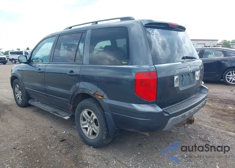 2004 Honda Pilot Ex z USA, uszkodzony, nr VIN 2HKYF18464H590616